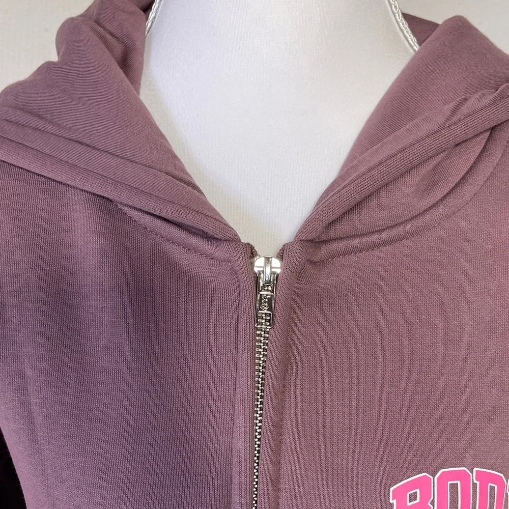 BODY - by Raven Tracy  Hoodie with Pink Logo - new with no tags - Picture 8 of 10